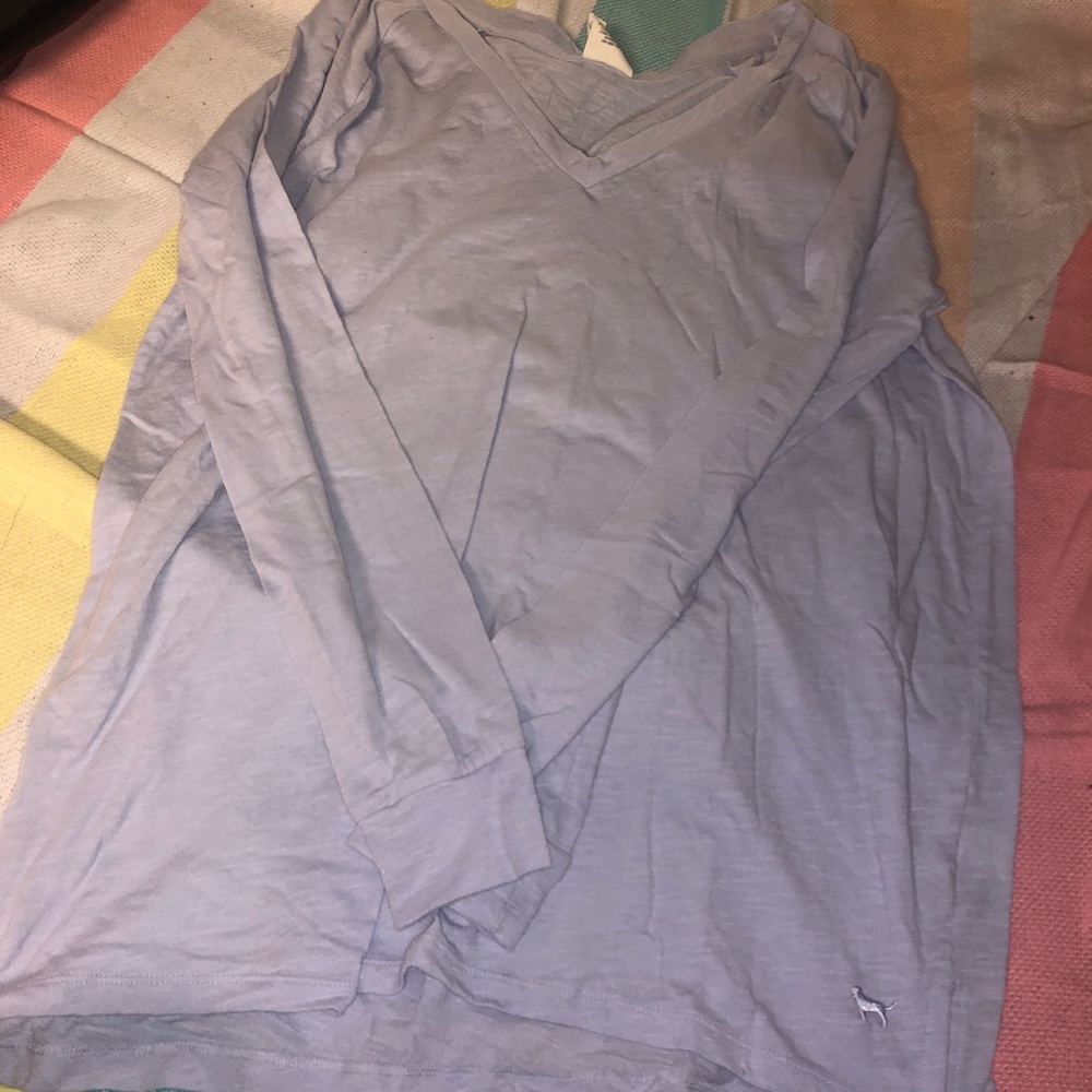 PINK lilac long sleeve tee